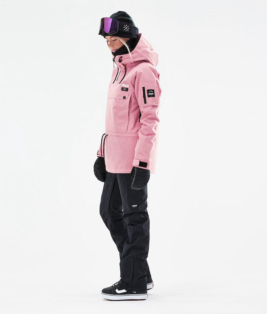 Women's Dope Annok W 2021 Snowboard Jacket Pink  USA |  MGQKW-8376