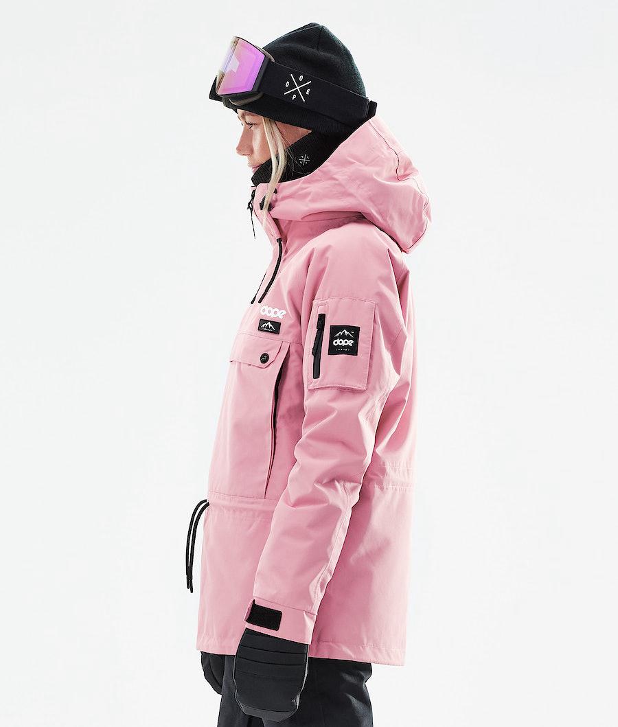 Women's Dope Annok W 2021 Snowboard Jacket Pink  USA |  MGQKW-8376