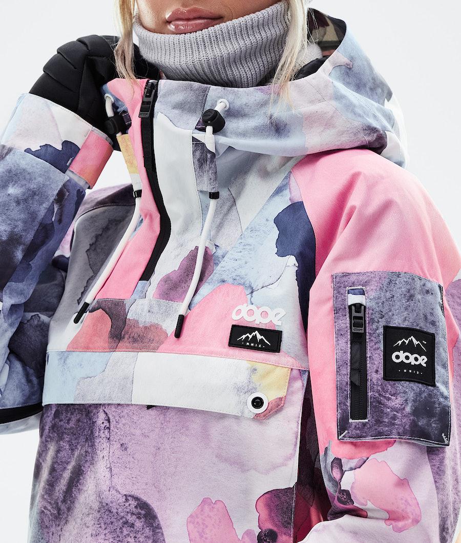 Women's Dope Annok W 2021 Snowboard Jacket Ink Multicolor  USA |  MRHVZ-5891