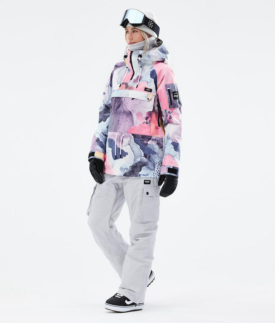 Women's Dope Annok W 2021 Snowboard Jacket Ink Multicolor  USA |  MRHVZ-5891