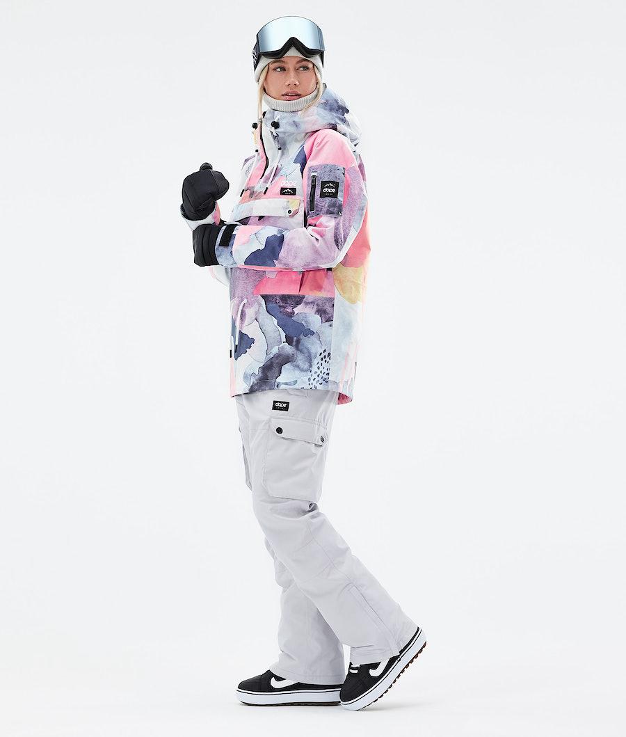 Women's Dope Annok W 2021 Snowboard Jacket Ink Multicolor  USA |  MRHVZ-5891