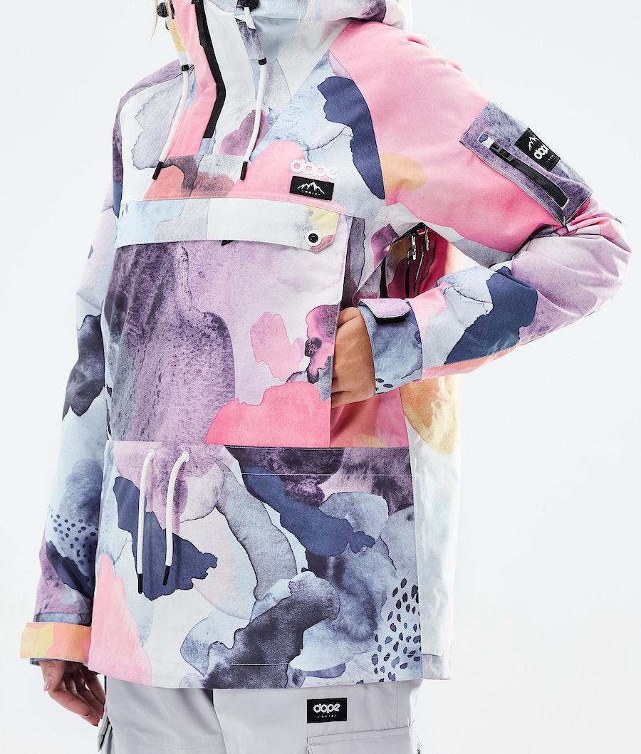 Women's Dope Annok W 2021 Snowboard Jacket Ink Multicolor  USA |  MRHVZ-5891