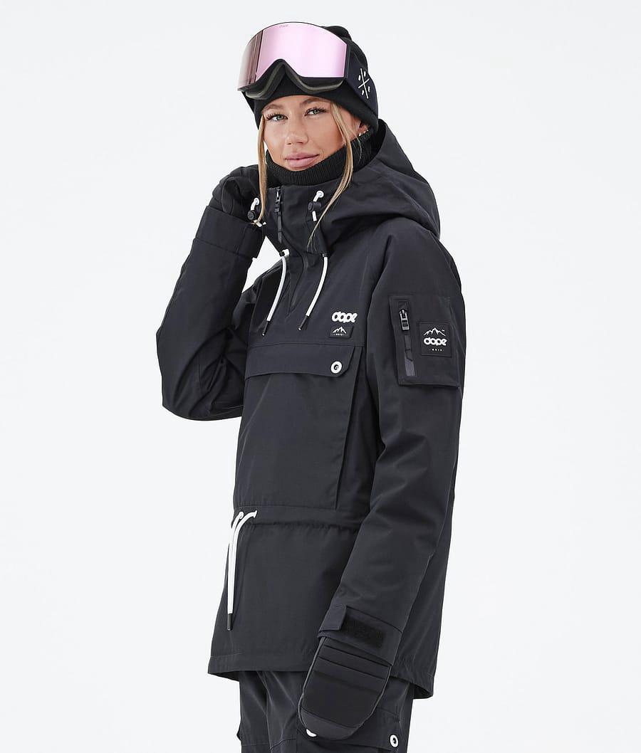 Women's Dope Annok W Ski Jacket Black  USA |  WRIQY-0589