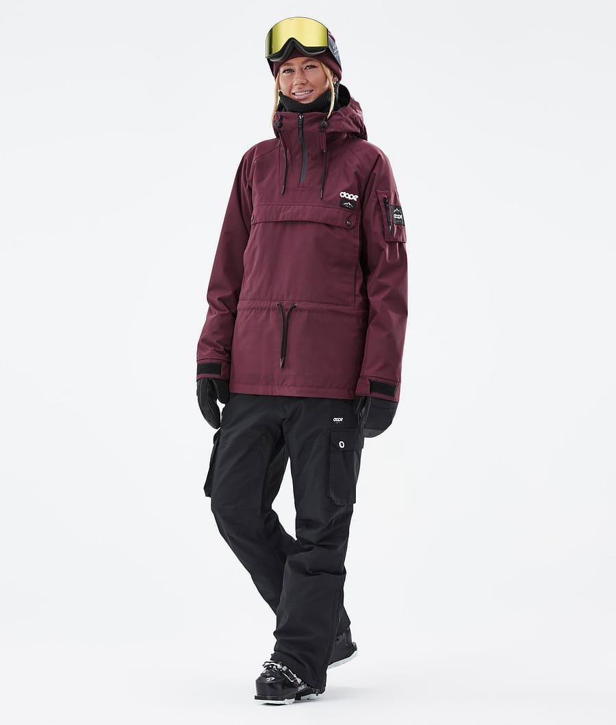 Women's Dope Annok W Ski Jacket Don Burgundy  USA |  DKSPR-3608