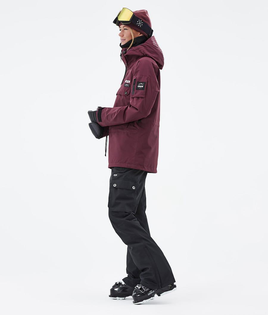 Women's Dope Annok W Ski Jacket Don Burgundy  USA |  DKSPR-3608