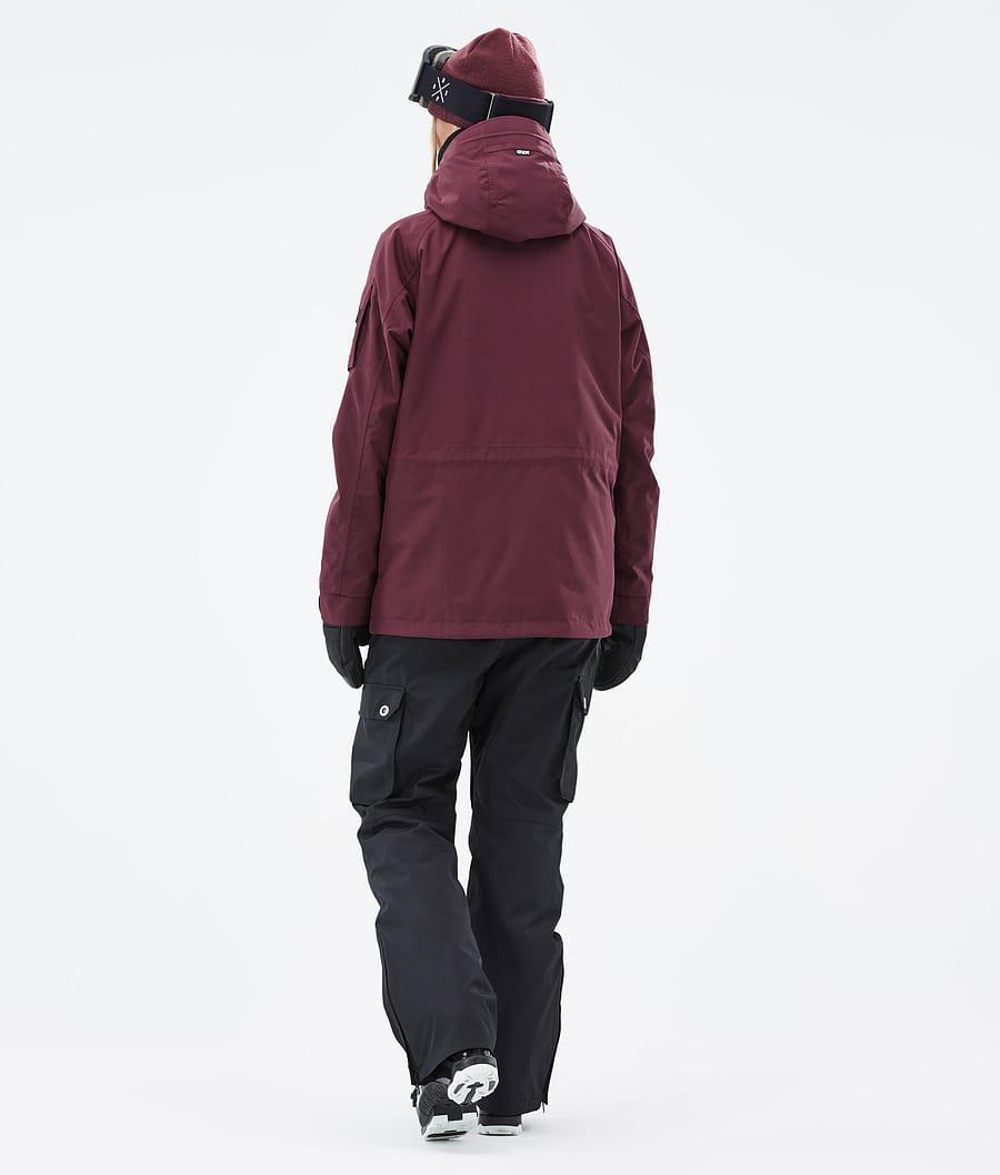 Women's Dope Annok W Ski Jacket Don Burgundy  USA |  DKSPR-3608