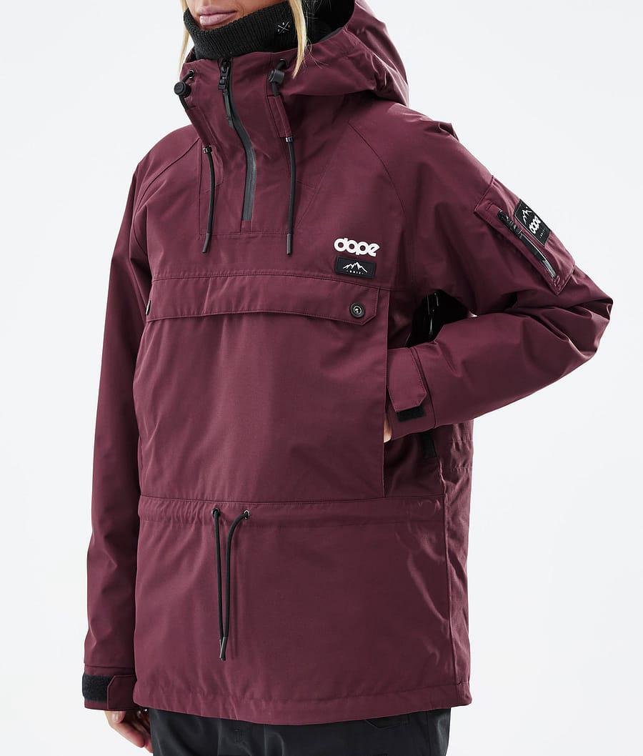 Women's Dope Annok W Ski Jacket Don Burgundy  USA |  DKSPR-3608