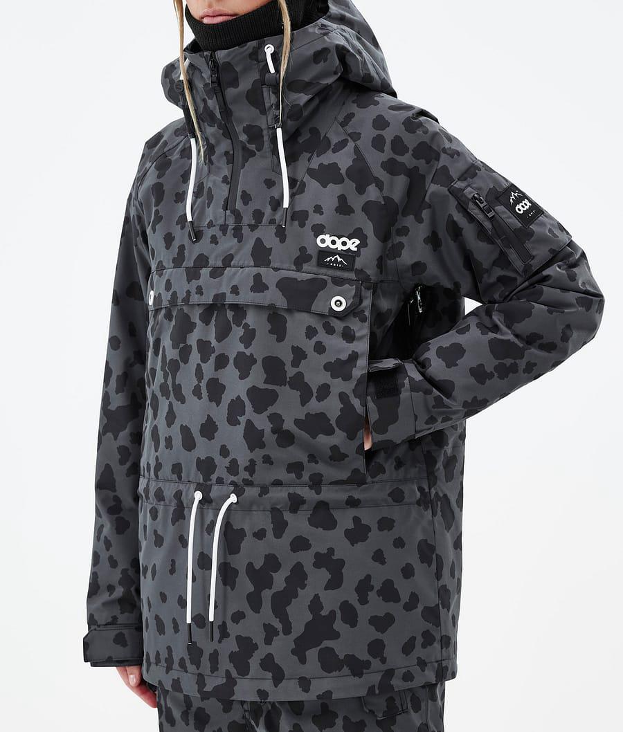 Women's Dope Annok W Ski Jacket Dots Phantom Grey  USA |  OJIAU-9068