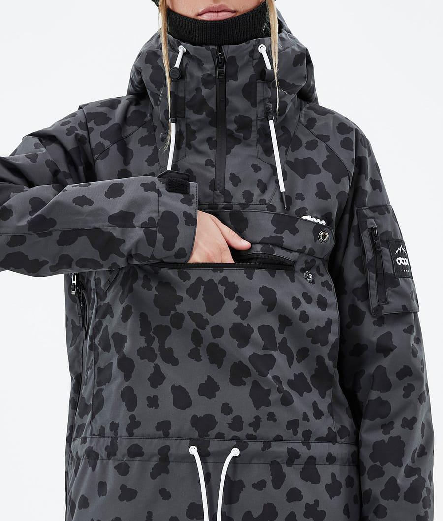 Women's Dope Annok W Ski Jacket Dots Phantom Grey  USA |  OJIAU-9068