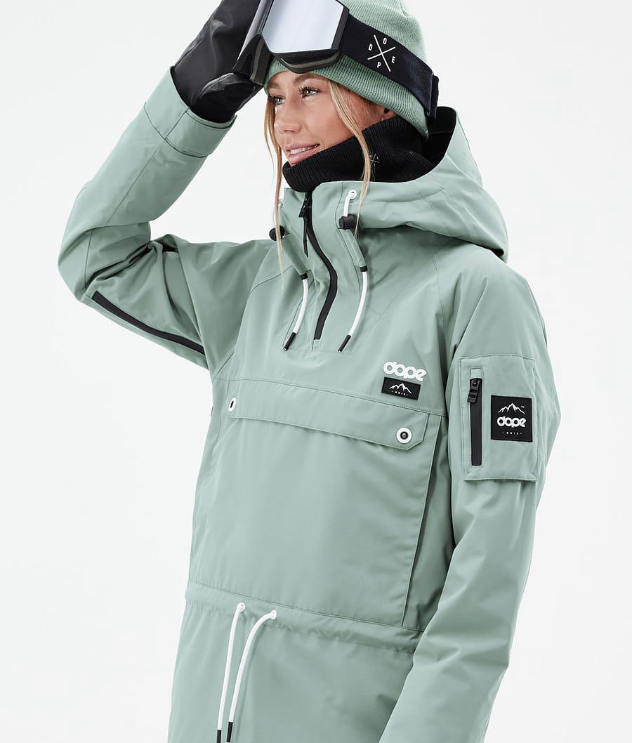 Women's Dope Annok W Ski Jacket Faded Green  USA |  WBSYZ-0536