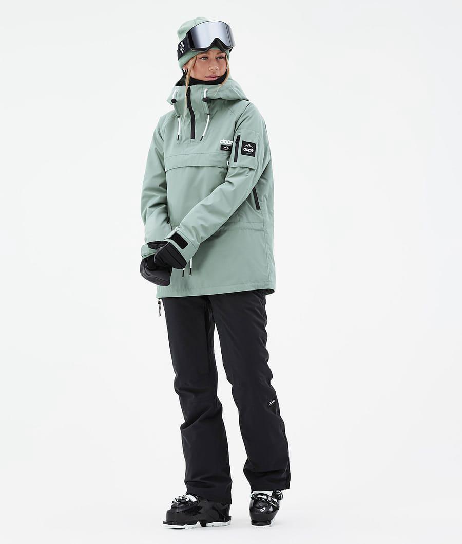 Women's Dope Annok W Ski Jacket Faded Green  USA |  WBSYZ-0536