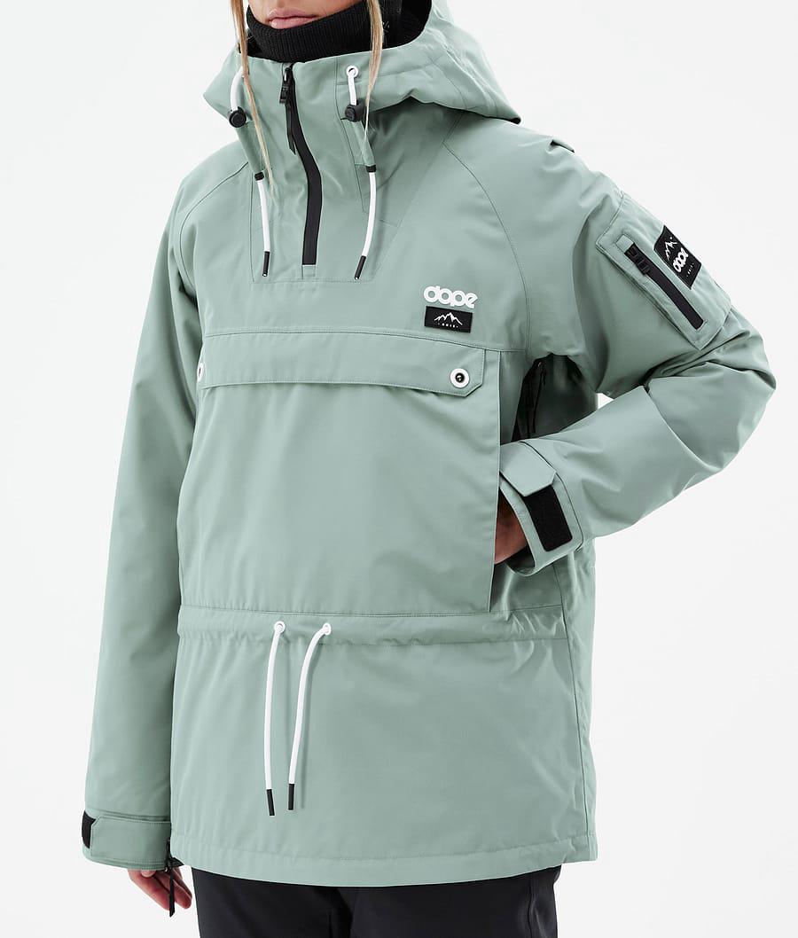 Women's Dope Annok W Ski Jacket Faded Green  USA |  WBSYZ-0536