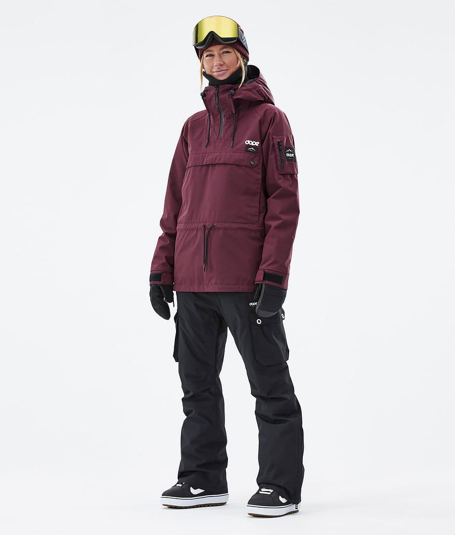 Women's Dope Annok W Snowboard Jacket Don Burgundy  USA |  CPQTO-5486