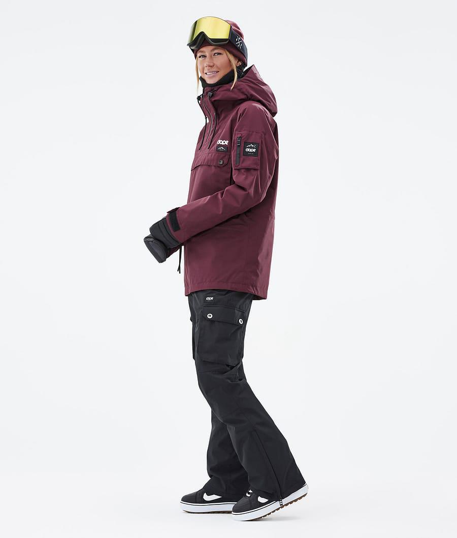 Women's Dope Annok W Snowboard Jacket Don Burgundy  USA |  CPQTO-5486