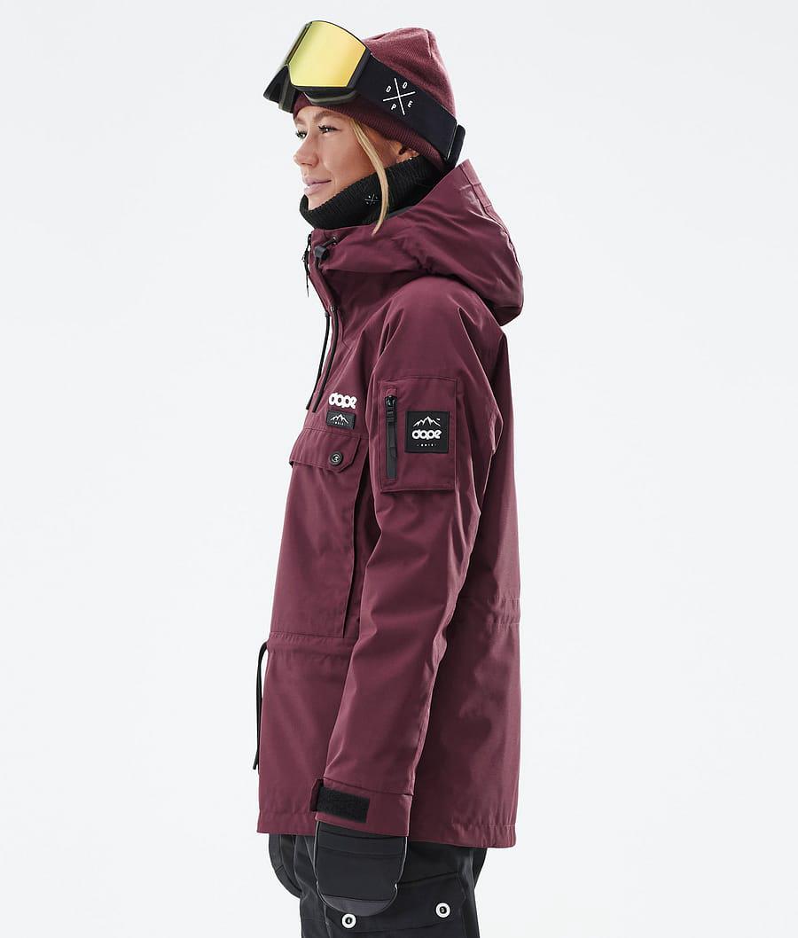 Women's Dope Annok W Snowboard Jacket Don Burgundy  USA |  CPQTO-5486