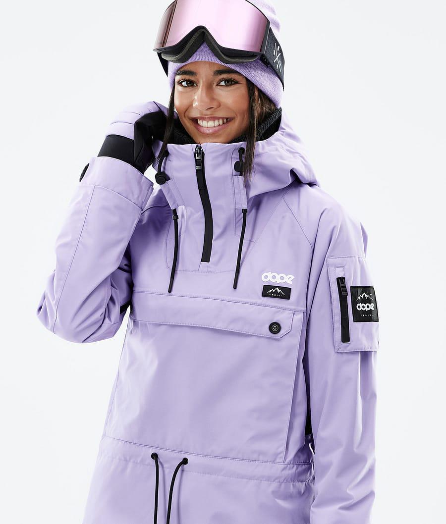 Women's Dope Annok W Snowboard Jacket Faded Violet Purple  USA |  QDOUL-5937