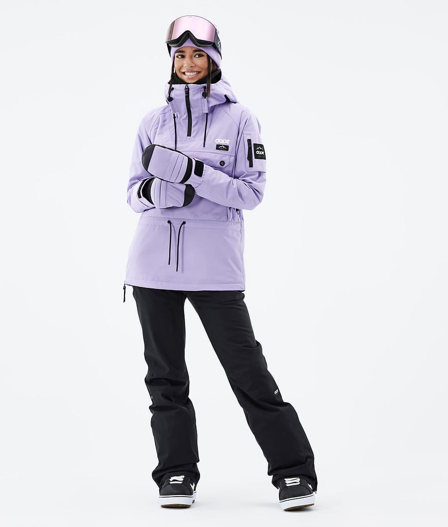 Women's Dope Annok W Snowboard Jacket Faded Violet Purple  USA |  QDOUL-5937