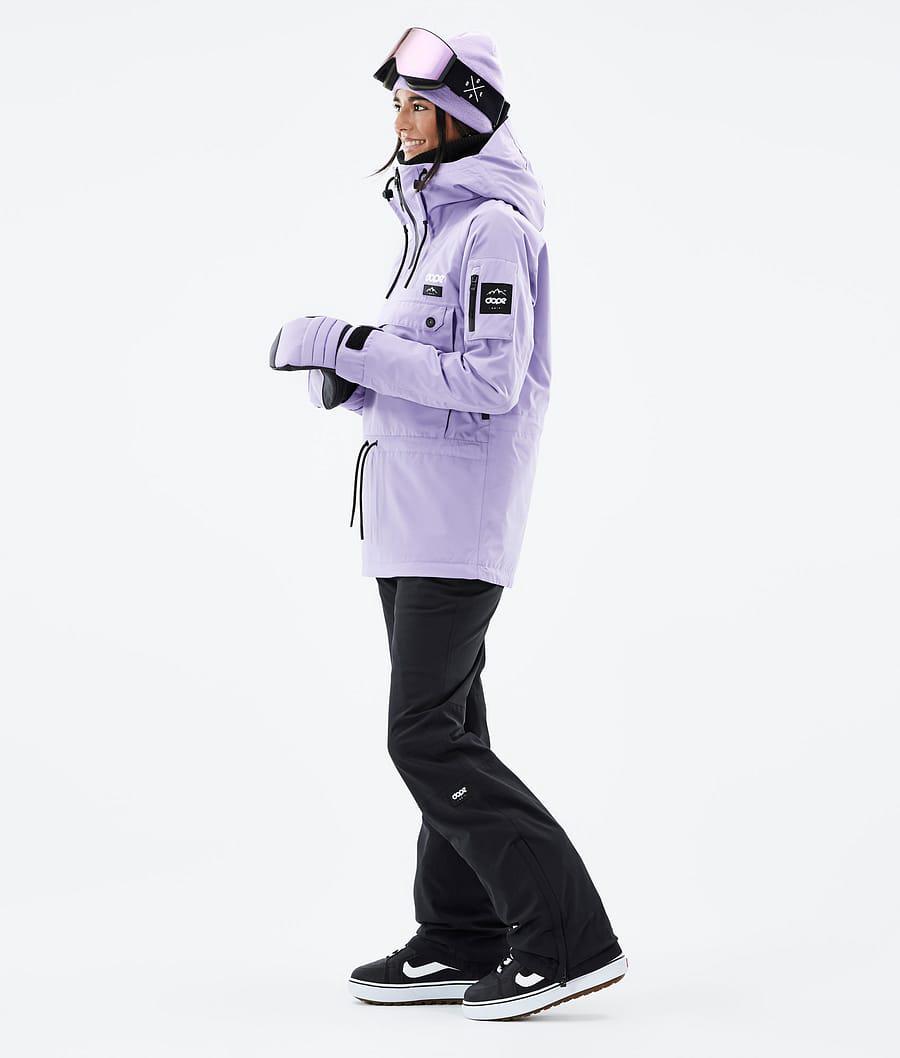 Women's Dope Annok W Snowboard Jacket Faded Violet Purple  USA |  QDOUL-5937