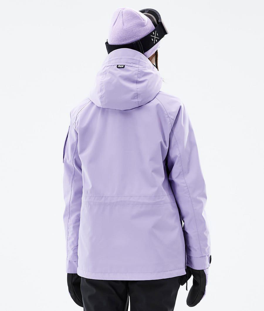 Women's Dope Annok W Snowboard Jacket Faded Violet Purple  USA |  QDOUL-5937