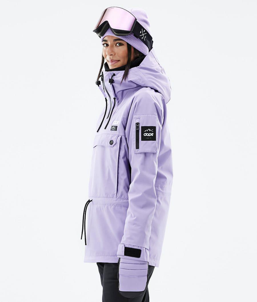 Women's Dope Annok W Snowboard Jacket Faded Violet Purple  USA |  QDOUL-5937