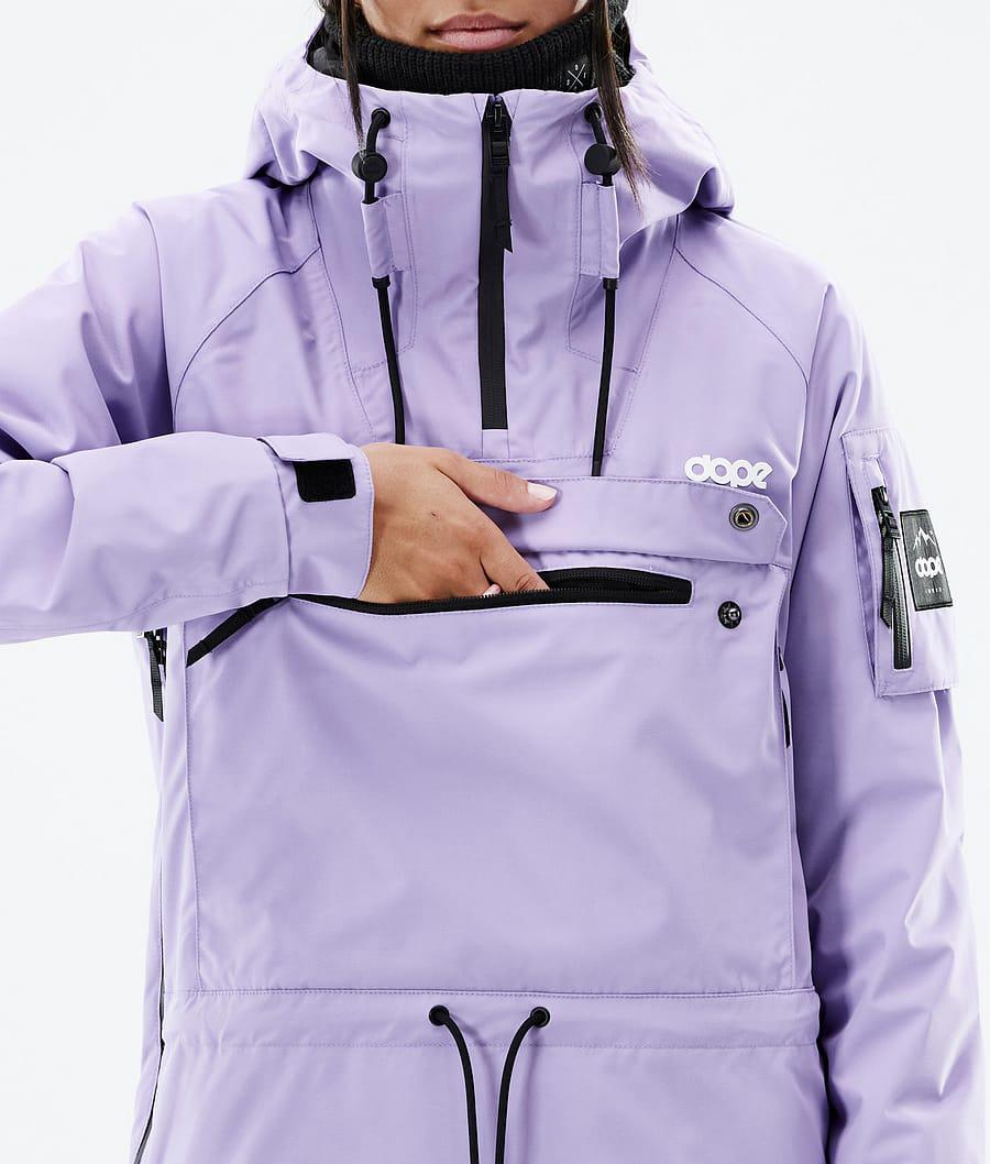 Women's Dope Annok W Snowboard Jacket Faded Violet Purple  USA |  QDOUL-5937