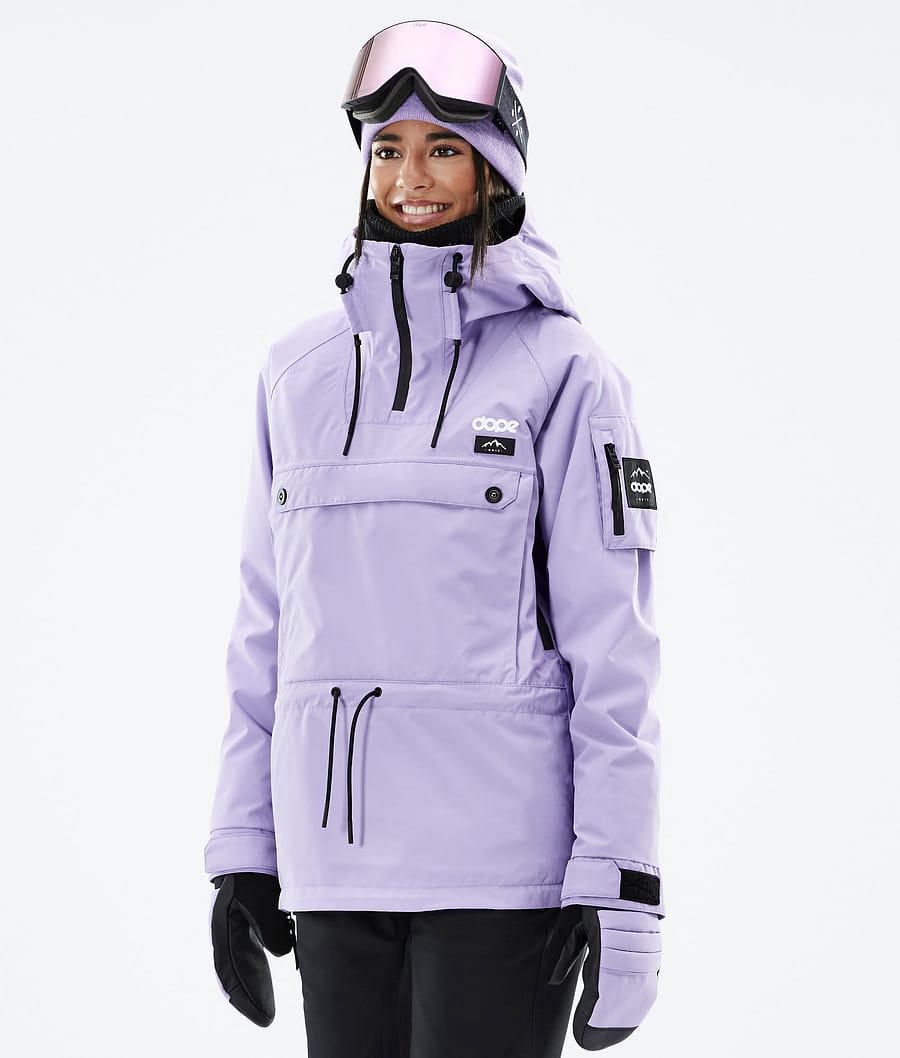 Women\'s Dope Annok W Snowboard Jacket Faded Violet Purple  USA |  QDOUL-5937