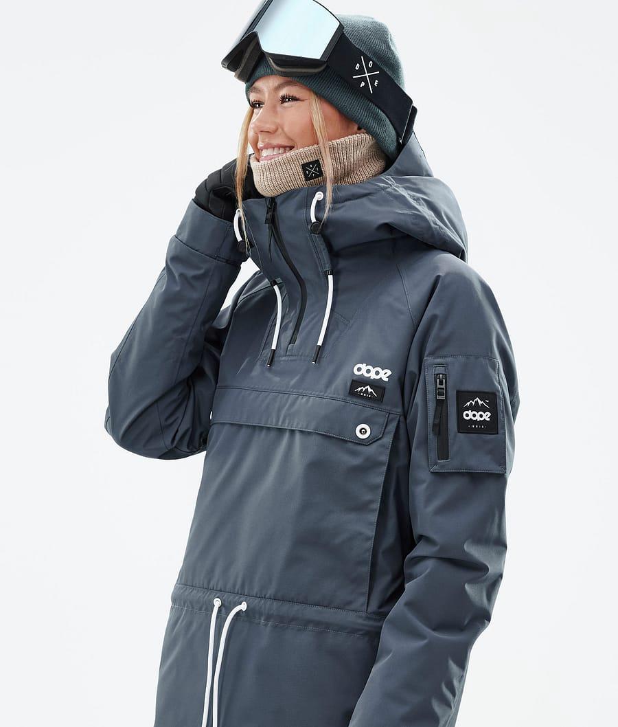 Women's Dope Annok W Snowboard Jacket Metal Blue  USA |  OTMGX-3129