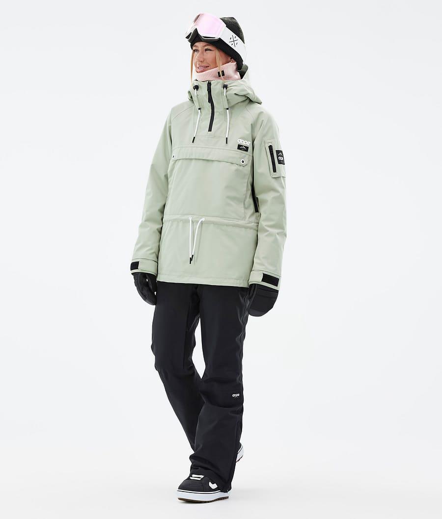 Women's Dope Annok W Snowboard Jacket Soft Green  USA |  PITYF-6149