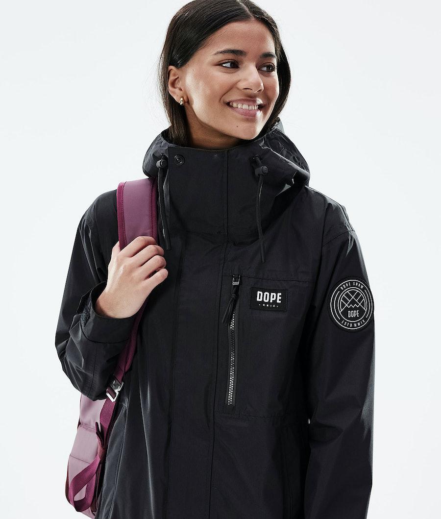 Women's Dope Blizzard Light W Outdoor Jacket Black  USA |  AYMNB-5294