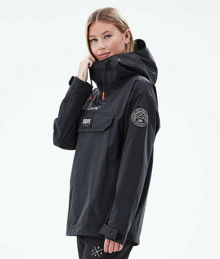 Women's Dope Blizzard Light W Outdoor Jacket Black  USA |  FPJZW-3540