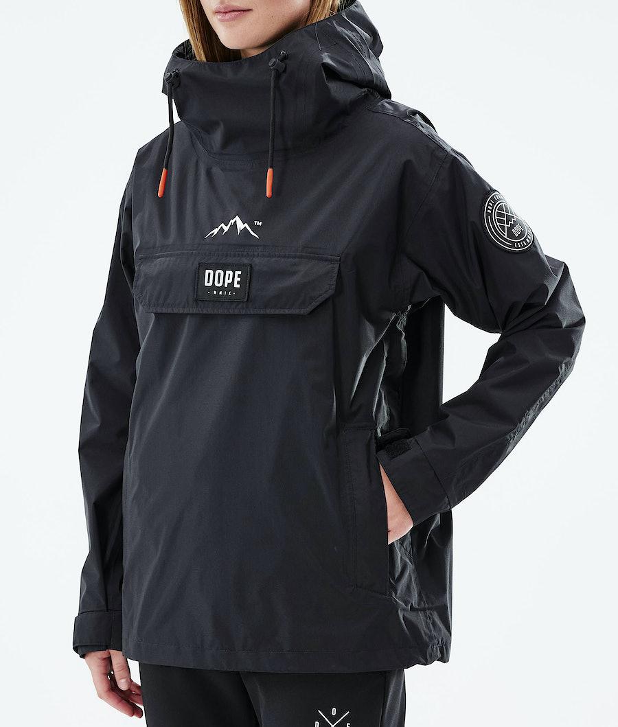 Women's Dope Blizzard Light W Outdoor Jacket Black  USA |  FPJZW-3540