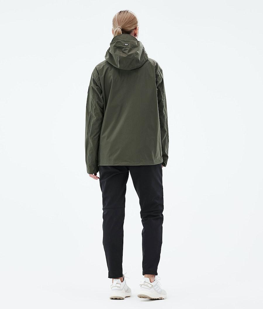 Women's Dope Blizzard Light W Outdoor Jacket Olive Green  USA |  UMVBZ-2850