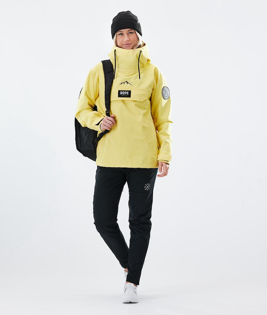 Women's Dope Blizzard W 2020 Outdoor Jacket Faded Yellow  USA |  ILFWX-3908