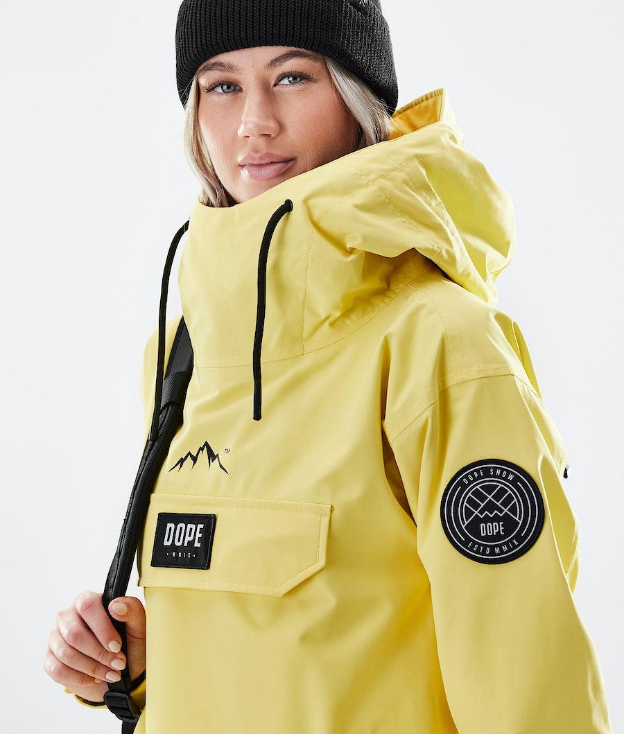 Women's Dope Blizzard W 2020 Outdoor Jacket Faded Yellow  USA |  ILFWX-3908