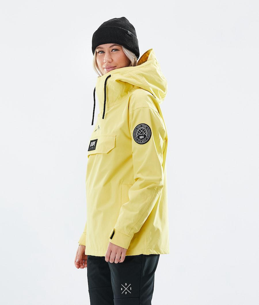 Women's Dope Blizzard W 2020 Outdoor Jacket Faded Yellow  USA |  ILFWX-3908