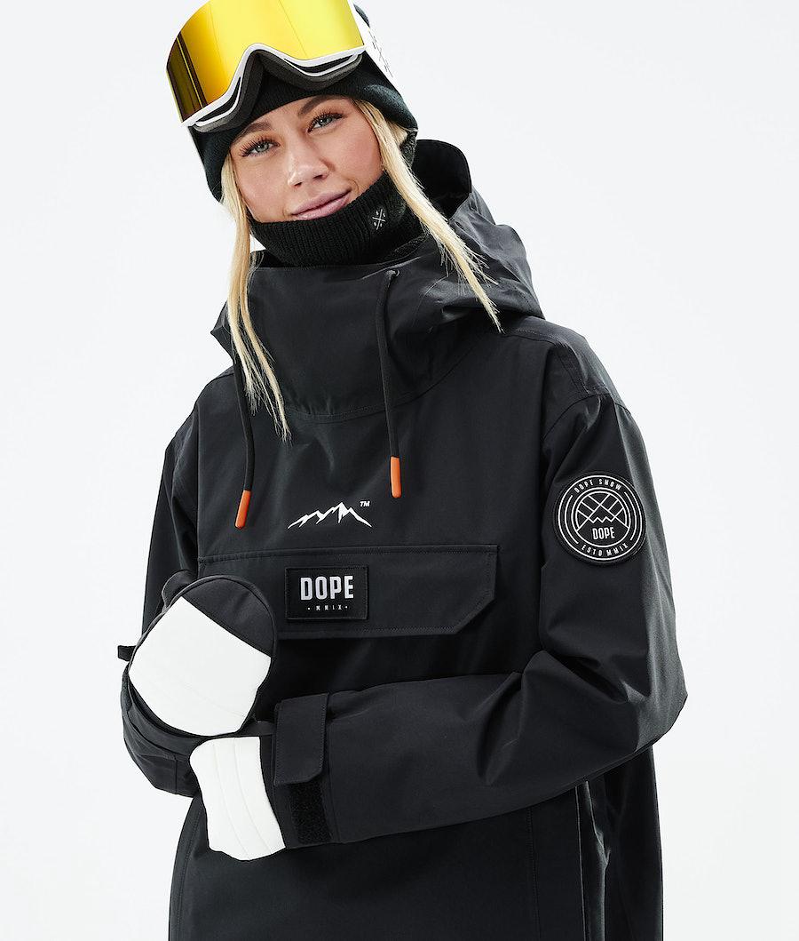 Women's Dope Blizzard W 2021 Ski Jacket Black  USA |  GNQXM-5183