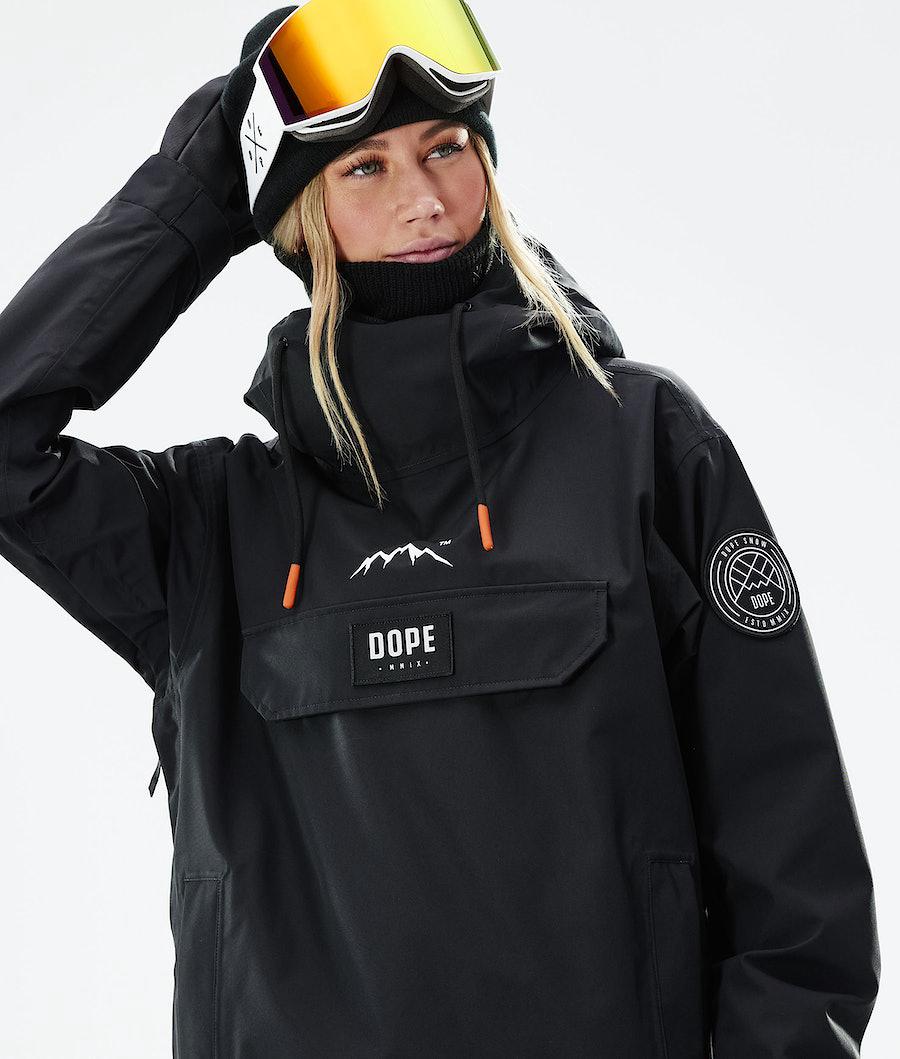 Women's Dope Blizzard W 2021 Ski Jacket Black  USA |  GNQXM-5183