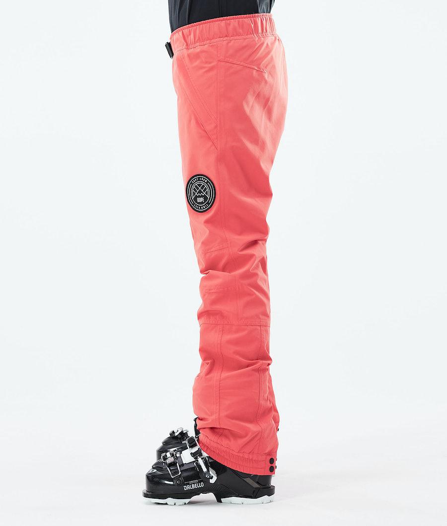 Women's Dope Blizzard W 2021 Ski Pants Coral  USA |  PMZSN-4106