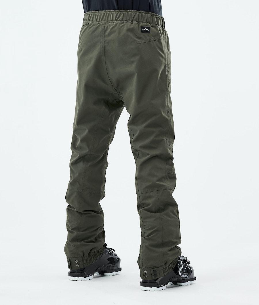 Women's Dope Blizzard W 2021 Ski Pants Olive Green  USA |  AJNMU-3521