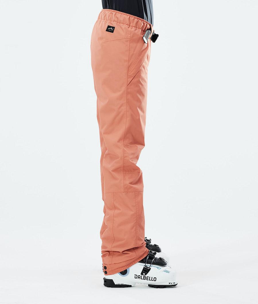 Women's Dope Blizzard W 2021 Ski Pants Peach Coral  USA |  NBGWS-6235