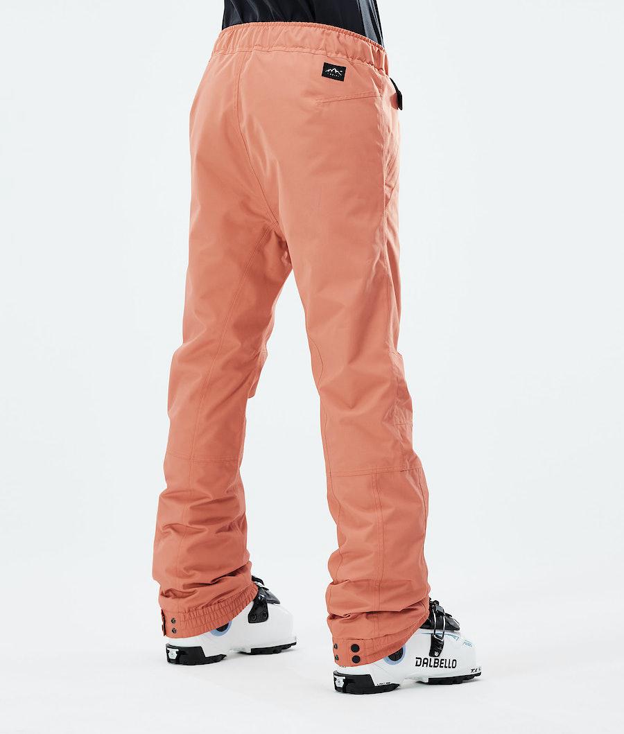 Women's Dope Blizzard W 2021 Ski Pants Peach Coral  USA |  NBGWS-6235