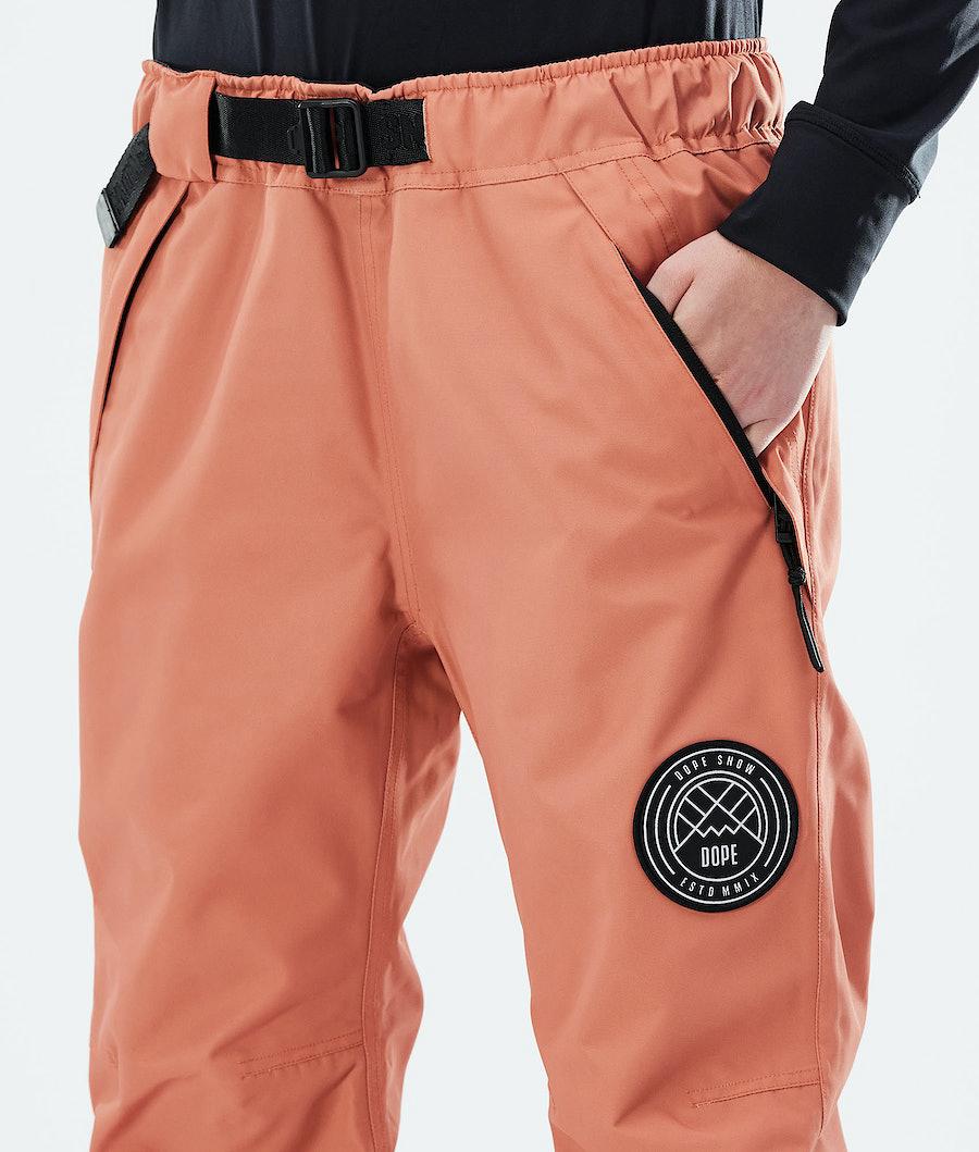 Women's Dope Blizzard W 2021 Ski Pants Peach Coral  USA |  NBGWS-6235