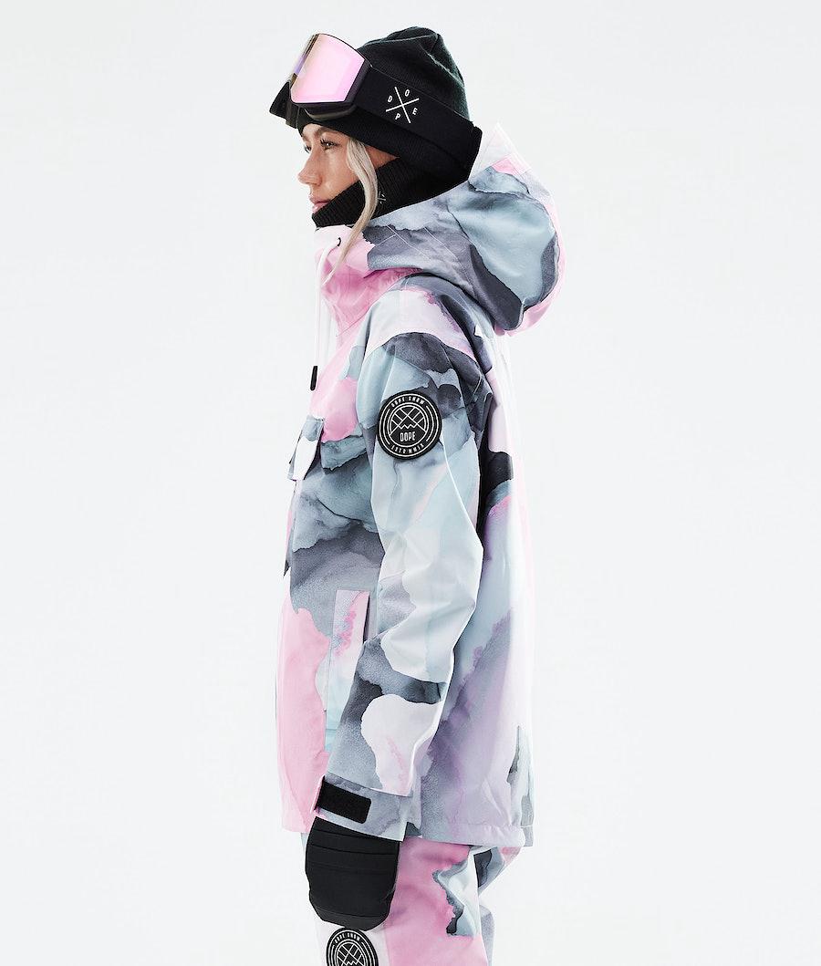 Women's Dope Blizzard W 2021 Snowboard Jacket Blot Pink  USA |  IJUVZ-8527