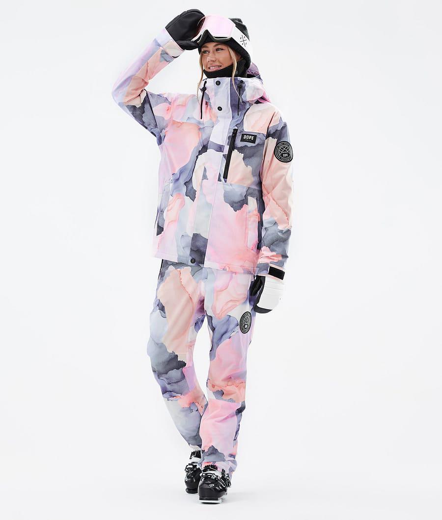 Women's Dope Blizzard W Full Zip Ski Jacket Blot Peach Coral  USA |  ECKHU-6798