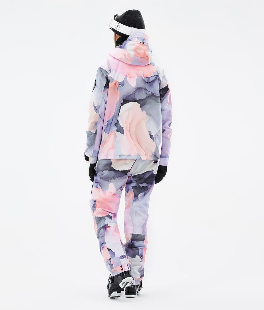 Women's Dope Blizzard W Full Zip Ski Jacket Blot Peach Coral  USA |  ECKHU-6798