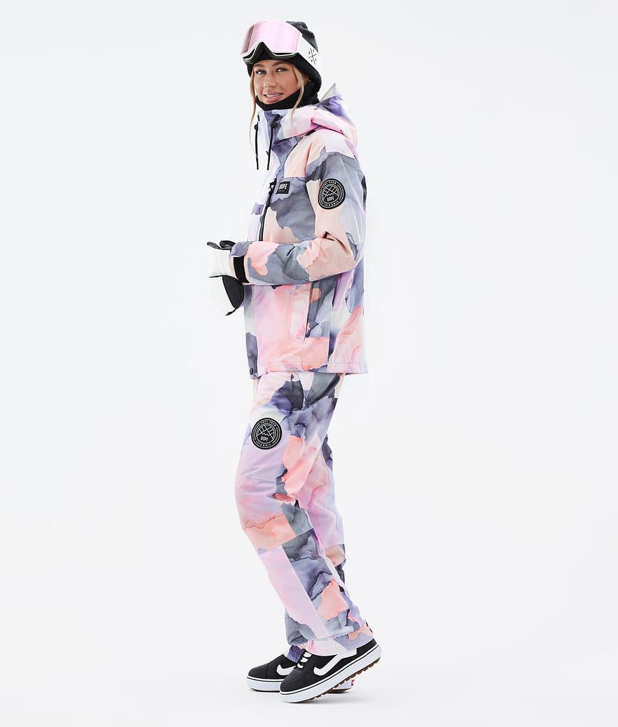 Women's Dope Blizzard W Full Zip Snowboard Jacket Blot Peach Coral  USA |  MAYRJ-8273