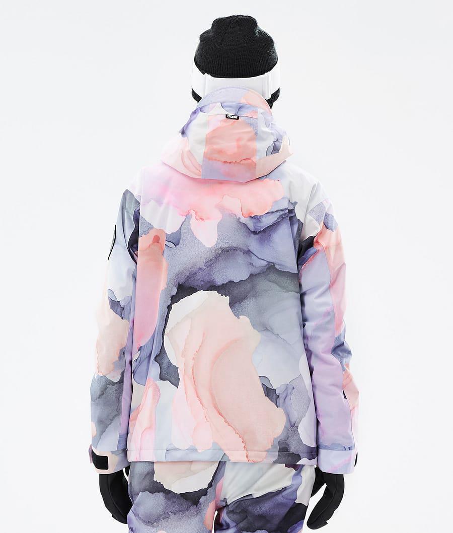 Women's Dope Blizzard W Full Zip Snowboard Jacket Blot Peach Coral  USA |  MAYRJ-8273