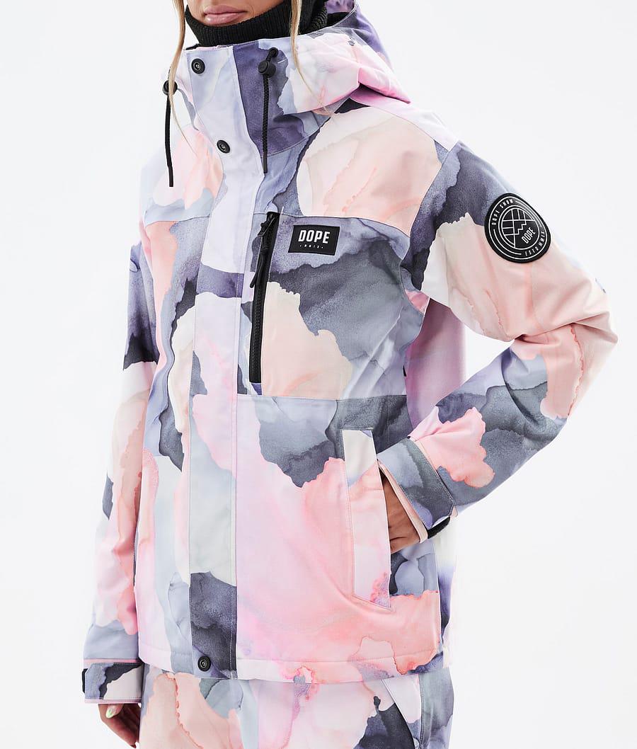 Women's Dope Blizzard W Full Zip Snowboard Jacket Blot Peach Coral  USA |  MAYRJ-8273