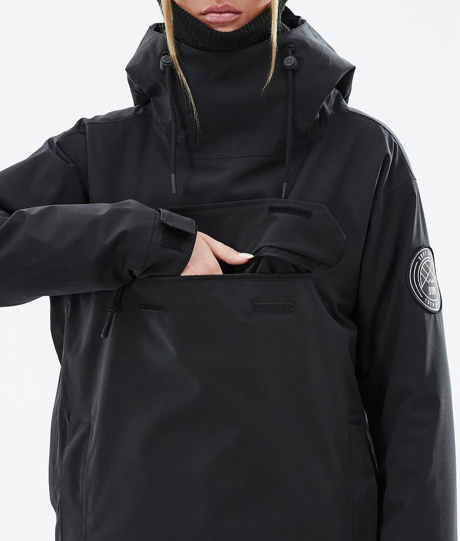 Women's Dope Blizzard W Ski Jacket Black  USA |  OEQHV-3658