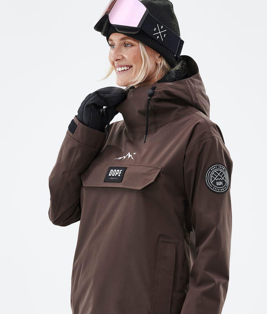 Women's Dope Blizzard W Ski Jacket Brown  USA |  CYJVH-2074